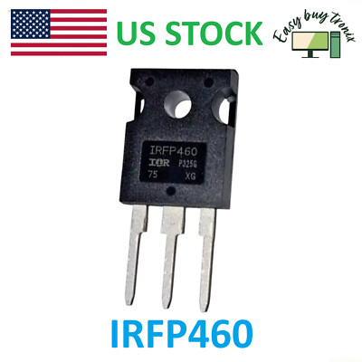 5PCS IRFP460 IRF460 Power MOSFET N-Channel Transistor IRFP460n 20A 500V TO-247