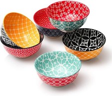 Dessert Bowls, Colorful Ceramic Ice Cream Bowls