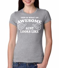 Regalo Para Tía Mujer Camiseta Impresionante Tía Camiseta Perfecto Regalo Para Tía