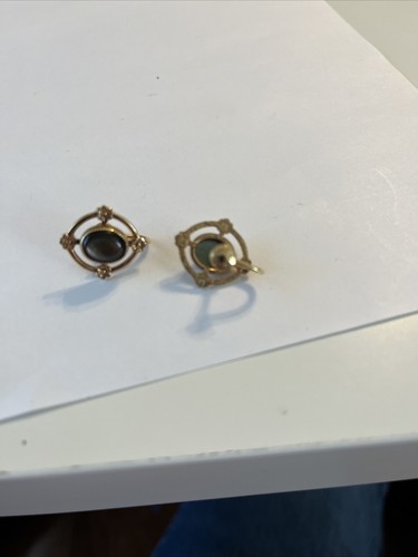 Vintage AMCO 14k GF Gold Filled Screwback Earrings - Picture 7 of 7