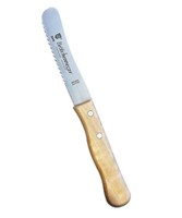 BröTchenmesser BröTchenmesser Wellenschliff Buchenholz FrüHstüCksmesser