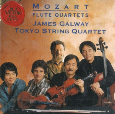 Mozart - Flute Quartets-Galway-Tokyo String Quartet (CD)