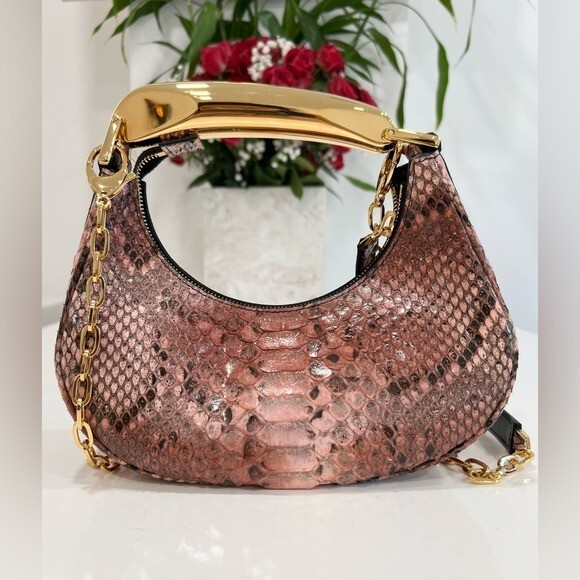 Tom Ford Python Bianca Mini Hobo Bag - image 4