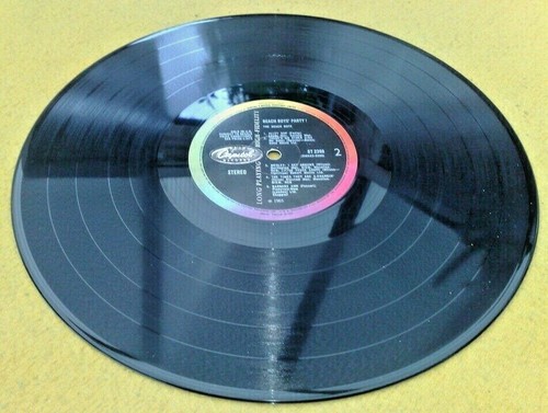 BEACH BOYS " PARTY " SUPER VRARE ORIG UK STEREO CAPITOL COLOURBAND LP 1L - Picture 10 of 11