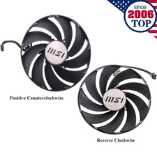 Graphics Card Cooling Fan for MSI GeForce RTX 4080 SUPER 16G EXPERT PLD10020B12H