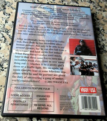 SUPER FUZZ RARE DVD Terence Hill Ernest Borgnine Police Hero Cult
