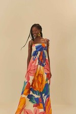 NWT FARM RIO DRESS SIZE SMALL PACK5243 6/6 JS