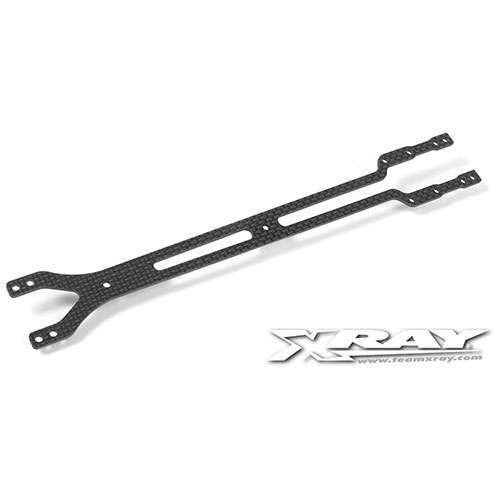 301198 Xray T4 UPPER DECK GRAFITE 2.0MM - Foto 1 di 1