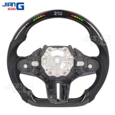 Carbon Fiber Led Steering Wheel For Bmw G30 540i X7 G05 X5 X6 M5 M8 No Heated Carbon Fiber Led Steering Wheel For Bmw G30 540i X7 G05 X5 X6 M5 M8 No Heated