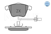 BremsbelÄGe Vw P. A6 97- Mit Sensor