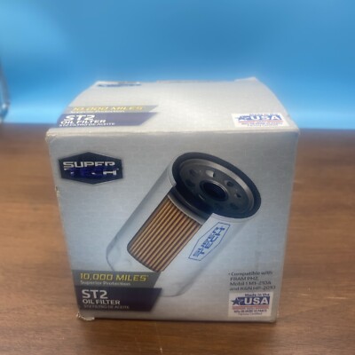 Super Tech ST2 Oil Filter Protection up to 10000 mi. NEW