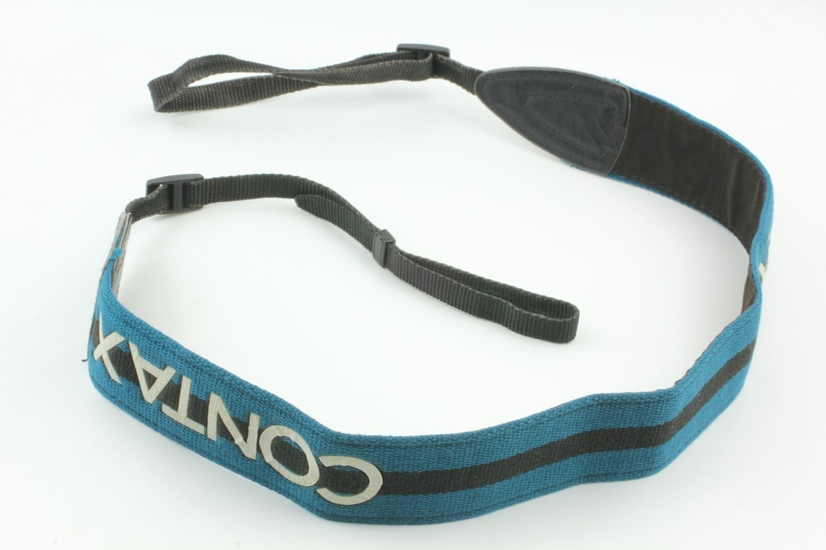 ★【TOP MINT】CONTAX コンタックス 645 Mint !】 Contax 645 Genuine Original Blue and Black Neck Strap