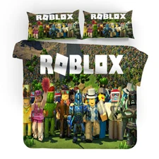 Roblox Single Double Queen King Super King Bed Quilt Doona Duvet Cover Set