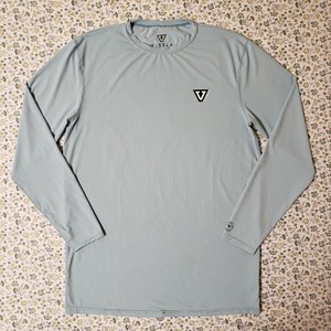 Vissla T-Shirt Men Adult Large Light Blue Long Sleeve UVA UVB Protection Surfing | eBay