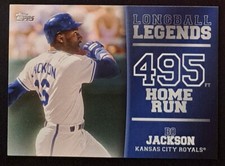 2018 Topps Baseball Card Set-Break Bo Jackson #LL-43 Longball Legends NM-MINT