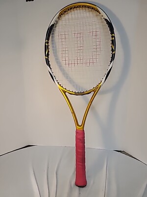 Wilson K Factor K-Seven Arophite Black Tennis Racquet 101 Sq In.