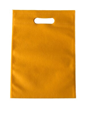 Großhandel Restposten 1400 x gelbe Vliesbeutel 22 cm x 30 cm Auslauf