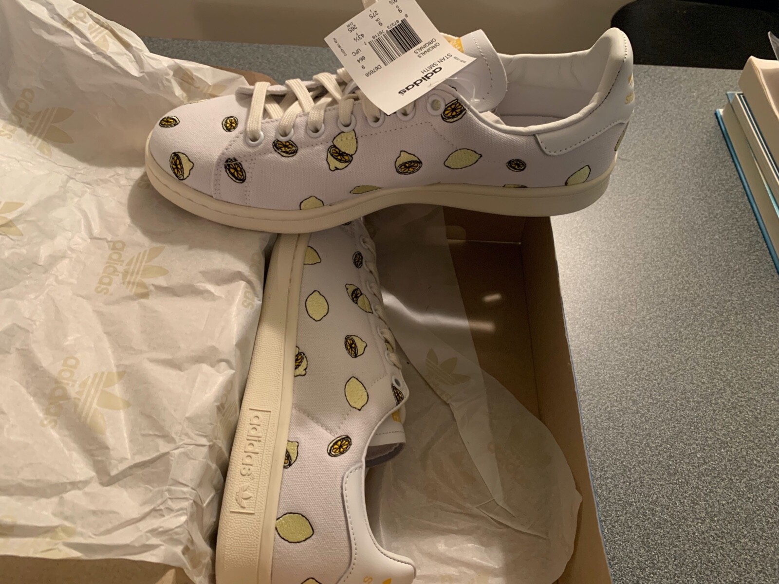 adidas stan smith lemon