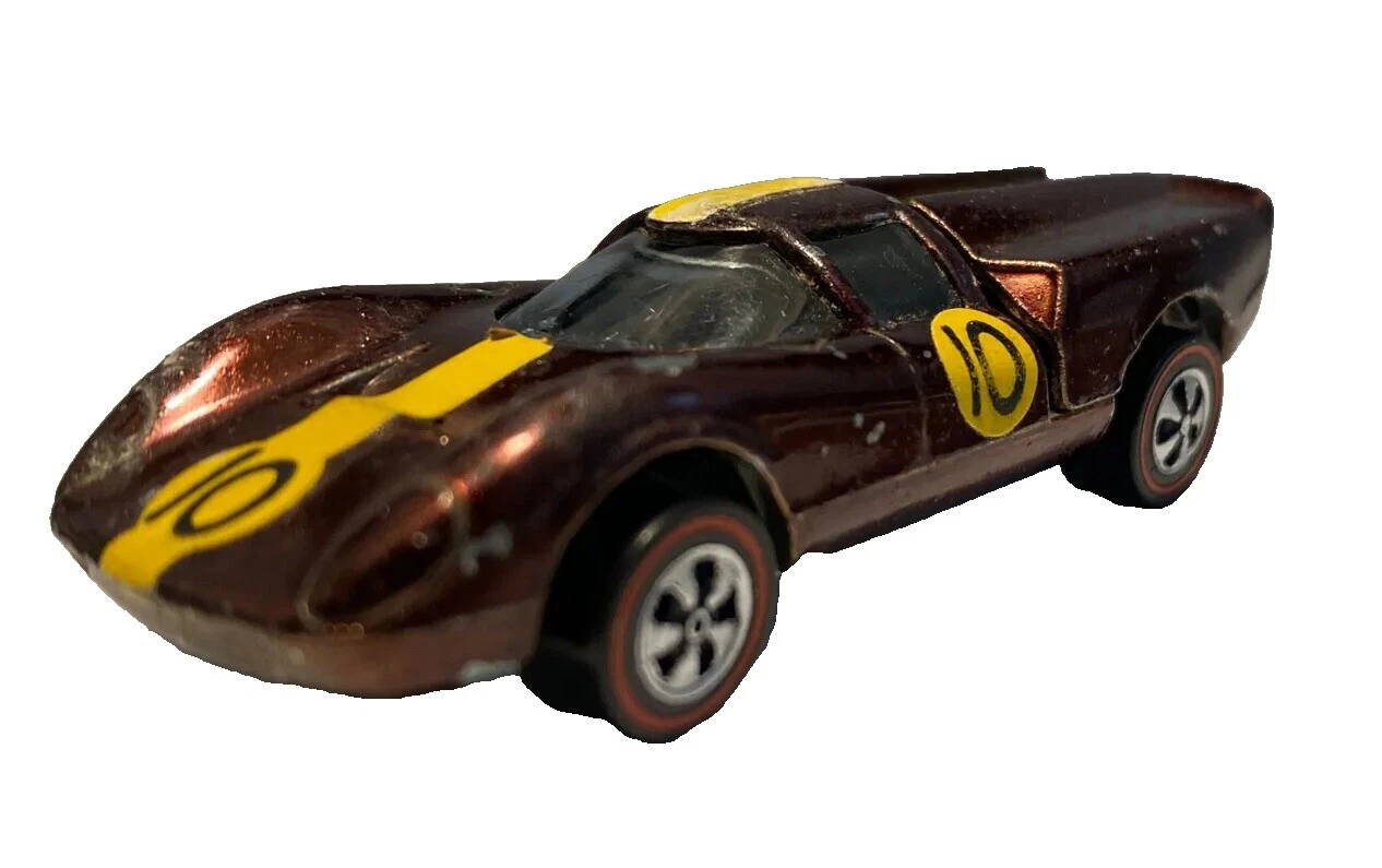 Hot Wheels Redlines Ford Brown Vintage Manufacture Diecast Cars, Trucks & Vans