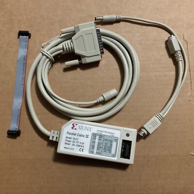 XILINX PARALLEL CABLE IV HW-PC-IV DLC7 NEW