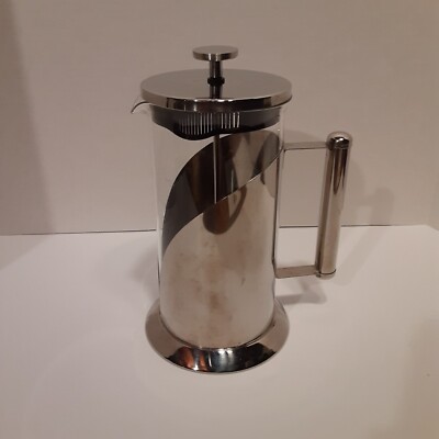 Cafe Du Chateau French Coffee Maker-Heat Resistant Borosilicate Coffee Press