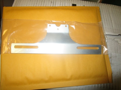 Universal steel License Plate Bracket Trailer RV Camper Boat Car Auto Truck