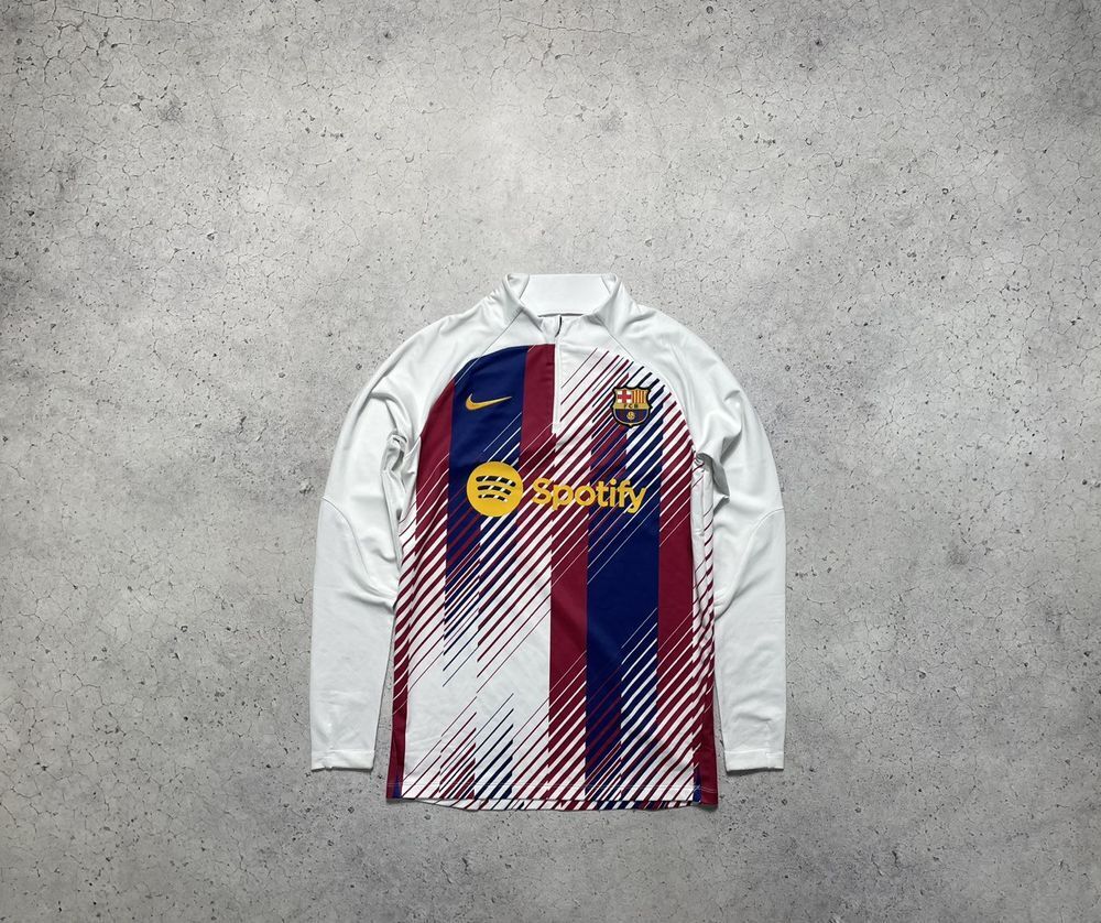 Training Jacket 1/4 Zip Track Top Nike Dri-Fit FC Barcelona Training Jacket 1/4 Zip Track Top Nike Dri-Fit FC Barcelona