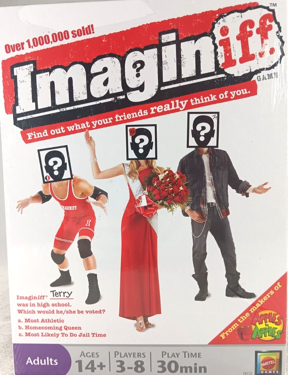 Imaginiff 3-8 Players Party Game Ages 14+ from Mattel NEW SEALED