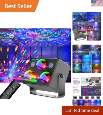 Party Lights,Disco DJ Strobe Light Rave Stage Projector Effect Dance Club Lig...