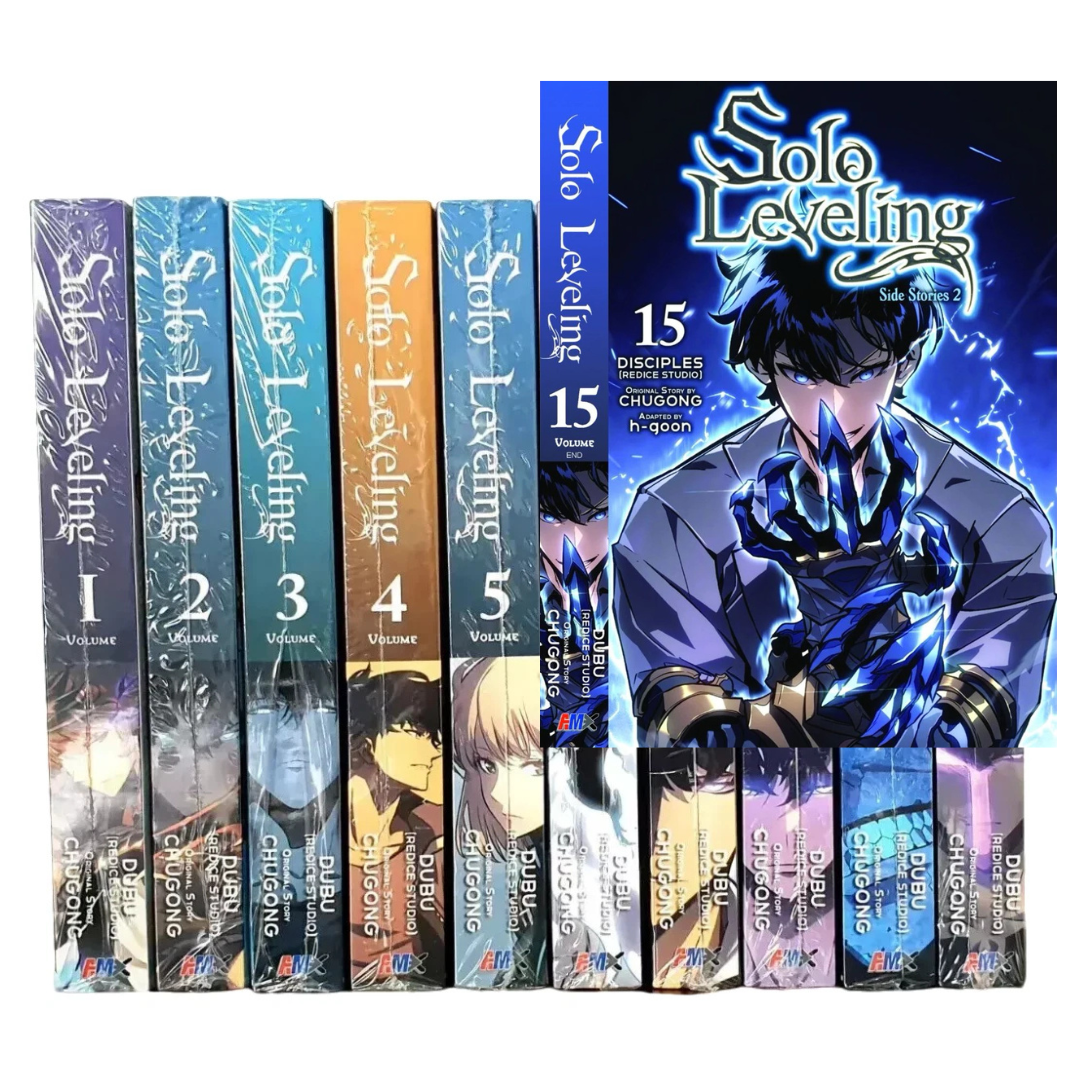 Solo Leveling Manga English Full Set Volume 1-15 Manhwa Comic New