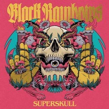 BLACK RAINBOWS - SUPERSKULL BLUE/MAGENTA/SPLATTER VINYL - Vinyl Record - G3z