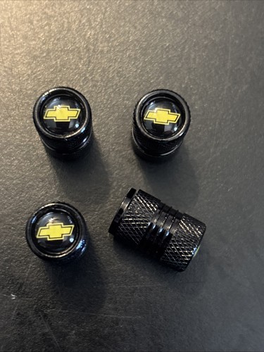 Metallic Black Tire Caps 4x Metallic Black Tire Valve Stem Caps For Ford & Universal Fit – Car, Truck Accessory Universal Valve Stem Caps - Foto 5