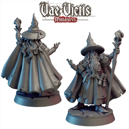 "Imperial Wizard" Vae Victis Miniatures D&D Mordheim Frostgrave WHFB fantasy