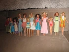 New ListingTWELVE VINTAGE BARBIE AND OTHER DOLLS