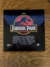 JURASSIC PARK Boxset 3 Laserdiscs Letterbox E...