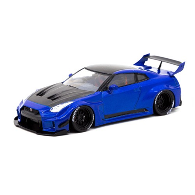 #ad Tarmac Works 1 43 LB Silhouette WORKS GT NISSAN 35GT RR Candy Blue $60.20