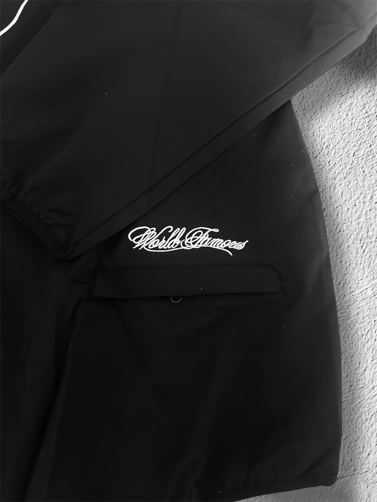 Supreme x Nike SS25 Black Windbreaker Track Jacket - Small image 7