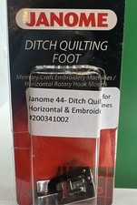 Janome Sewing Machine 200341002 Ditch Quilting Foot New