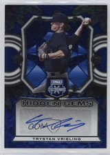 2023 Panini Elite Extra Edition Hidden Gems Blue Trystan Vrieling Auto 0b7v