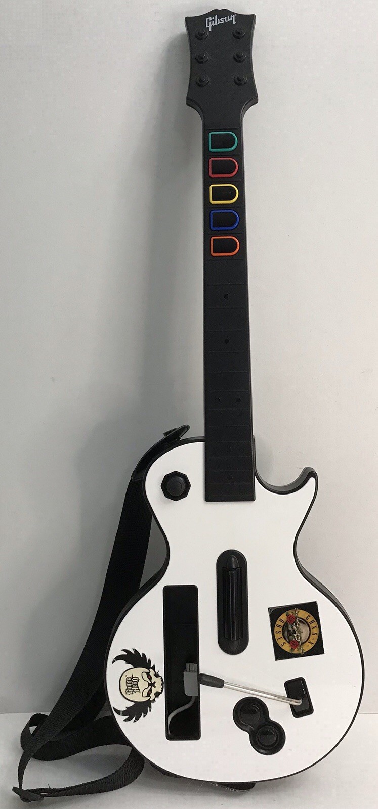 Nintendo Wii Red Octane Gibson Les Paul Guitar Hero White