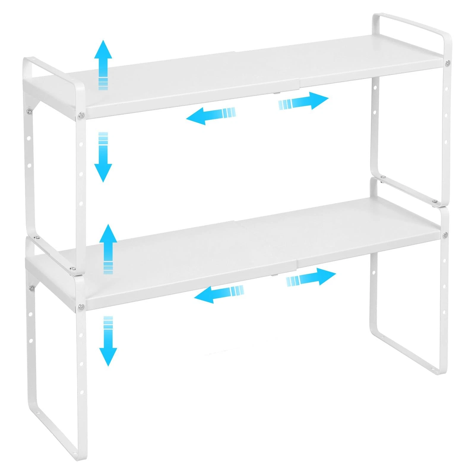 Set of 2 Expandable Cabinet Shelf Organizer, Stackable Kitchen Countertop She...
Opens in a new wind