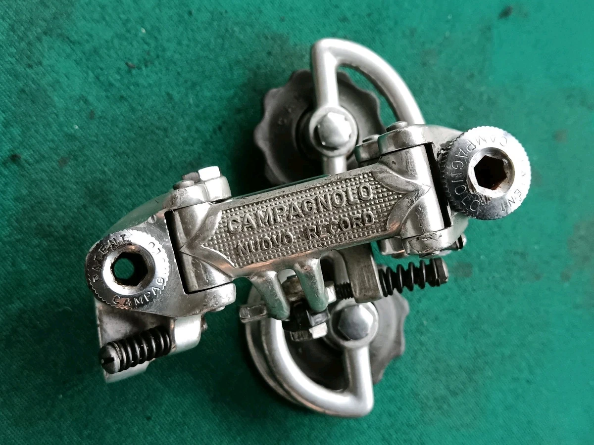 Dérailleur Campagnolo Record Titane Carbone 10v – Fabriqué En Italie