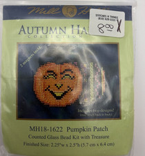 Mill Hill Autumn Harvest Pumpkin Patch Bead Cross Stitch Kit