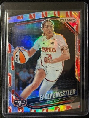 2025 Panini WNBA Prizm Basketball - Emily Engstler #84 WNBA Logo Prizm