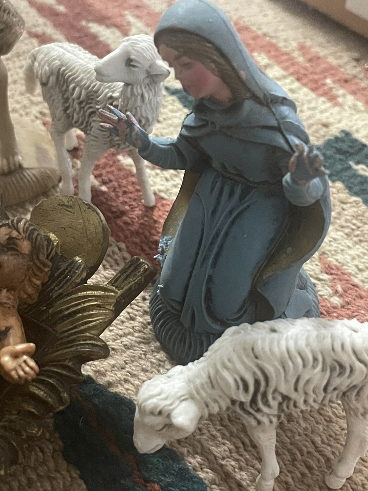 Fontanini nativity Set 9 pieces Italy religious ceremony decoration 