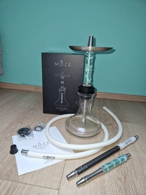 Moze Breeze Two Wavy Mint + Carbon Mundstück Wavy Frosted