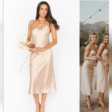 Show Me Your MUMU Verona cowl dress Size