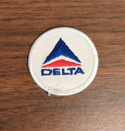 Vintage DELTA airlines Round patch's