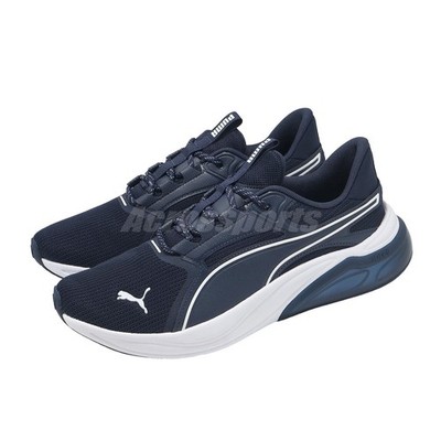 Puma Cell Thrill Dash Navy White Men Unisex Road Running Jogging Shoes 311728-05
