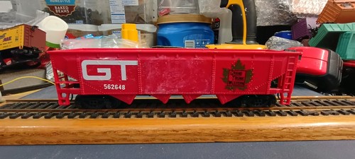Coche acoplador de nudillos Bachmann 4 bahías tolva abierta GTW/Grand Trunk Western HO #5642648 | Condition: Used